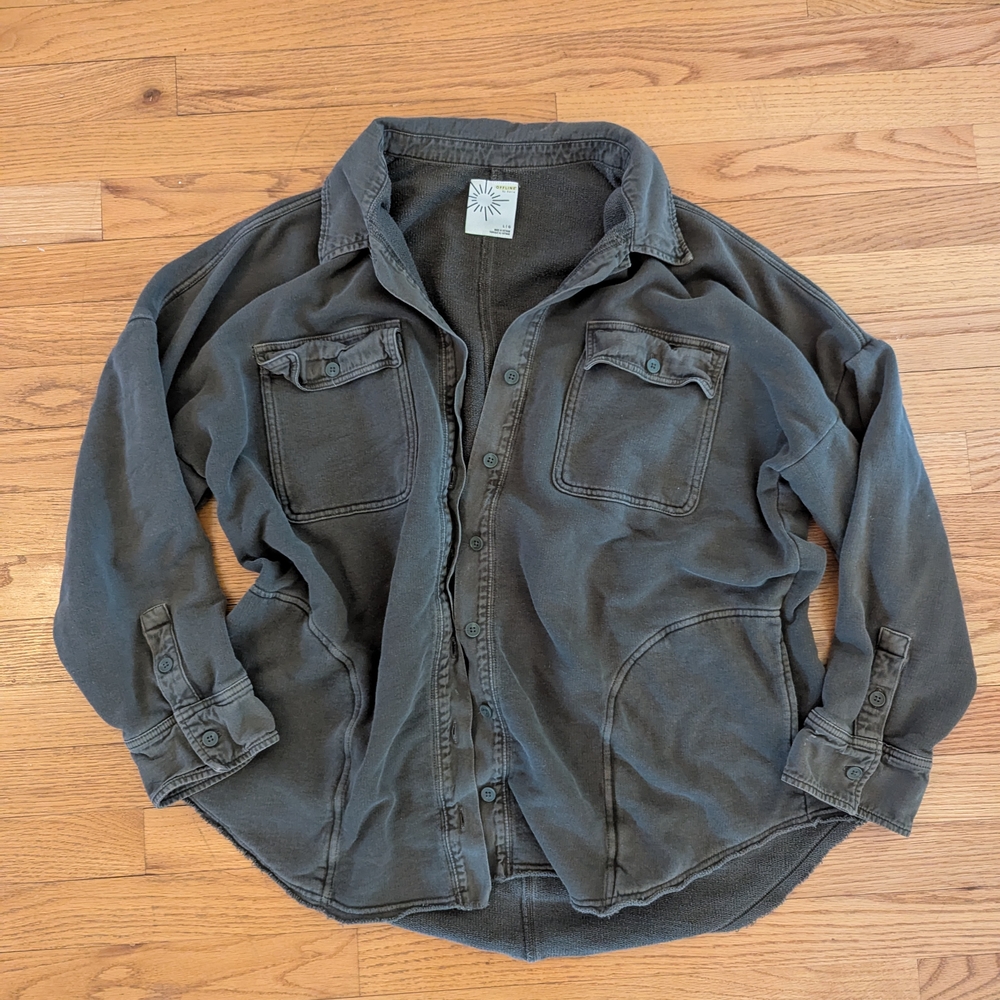 Olive Green Shacket